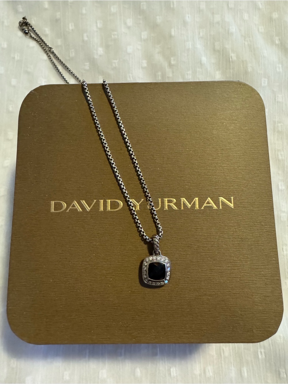 David Yurman Petite Albion Pendant Necklace